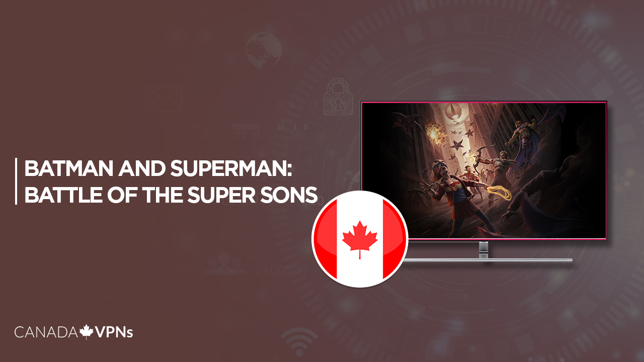 Batman and Superman Battle of the Super Sons in Canada 