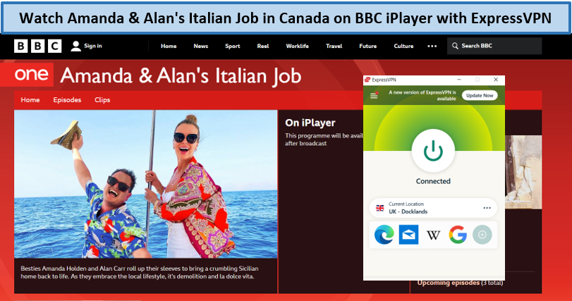 Watch-Amanda-&-Alan's-Italian-Job-in-Canada-with-expressvpn