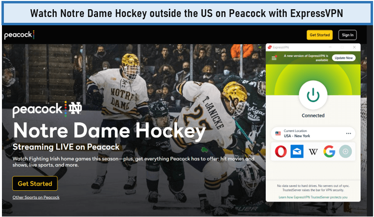 watch-Notre-Dame-Hockey-2022-2023-outside-the-US-on-Peacock-with-ExpressVPN 