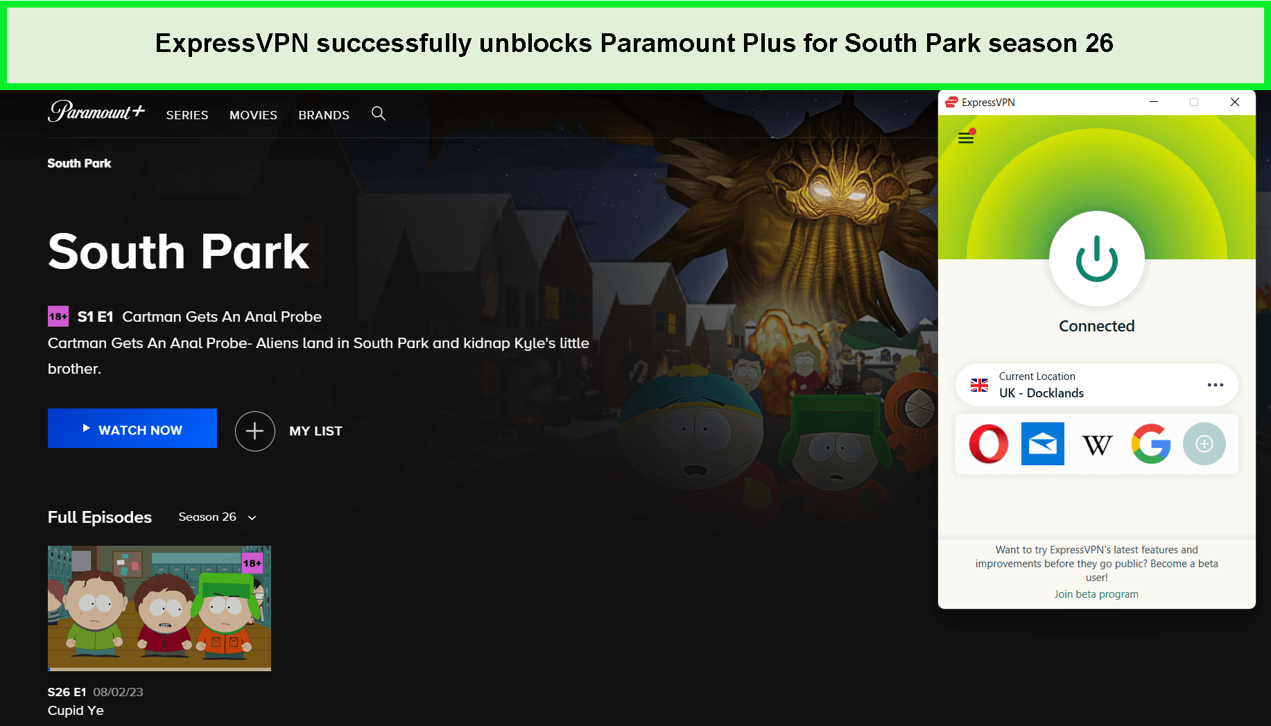 expressvpn-unblock-paramount-plus-for-south-park-season-26-in-canada