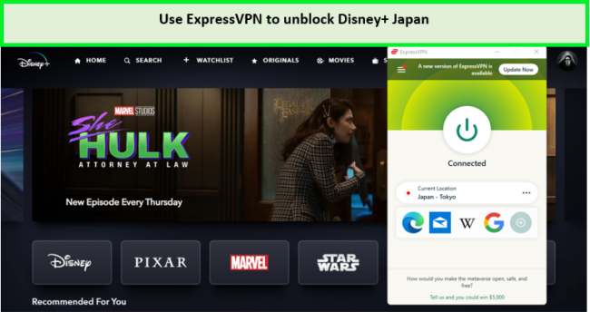Unblock Disney Plus Japan in Canada