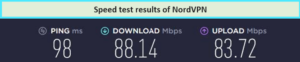 speed-test-results-of-nordvpn 