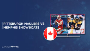 watch Pittsburgh Maulers vs Memphis Showboats on in Canada on Peacock TV