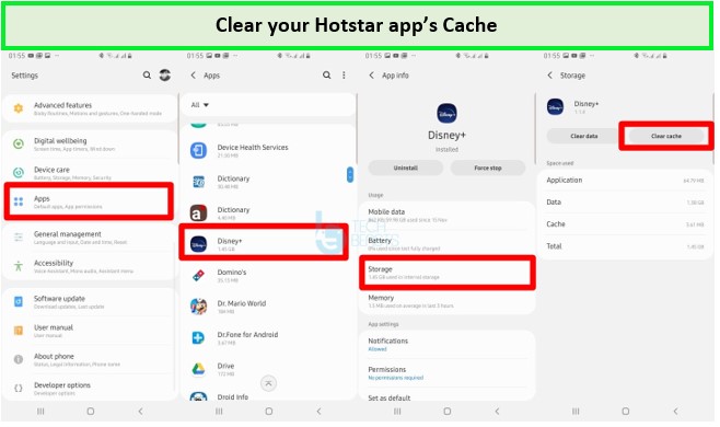 clear-hotstar-app-cache-in-CA