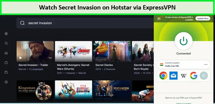 Watch Secret Invasion in Canada on Hotstar in 2023
