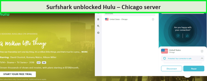 surfshark-unblocked-hulu-on-PS4-in-Canada