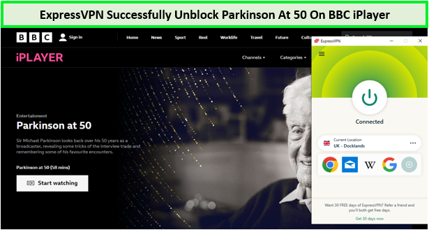 ExpressVPN-unblocks-Parkinson-At-50-in-Canada-On-BBC-iPlayer