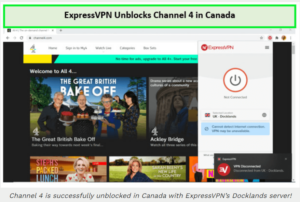 ExpressVPN unblocks Channel 4