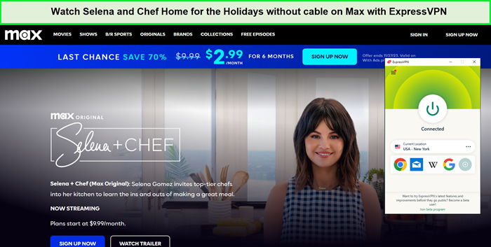 Watch-Selena-and-Chef-Home-for-the-Holidays-without-cable-in-Canada-on-Max-with-ExpressVPN